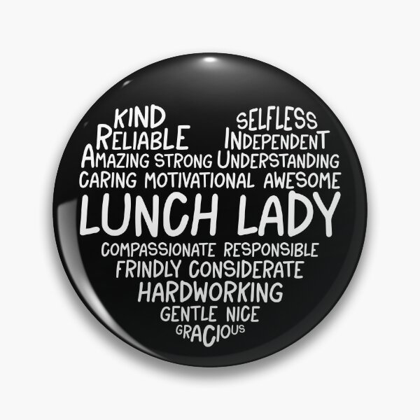 Item preview, Lunch Lady Heart  designed and sold by BLC-Design.