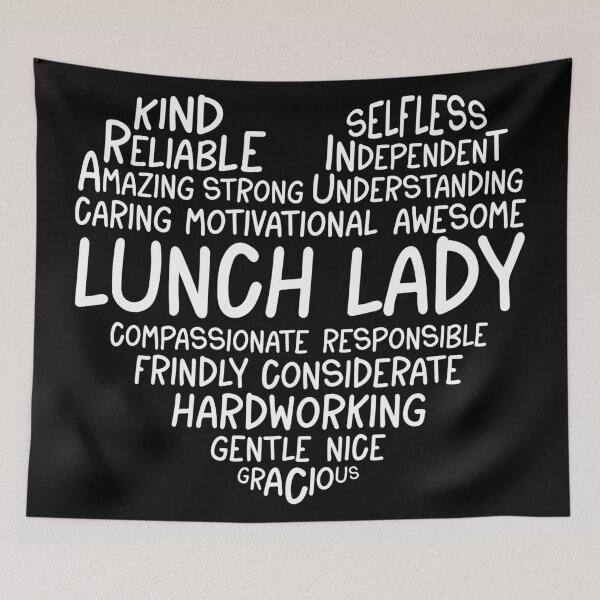 Item preview, Lunch Lady Heart  designed and sold by BLC-Design.