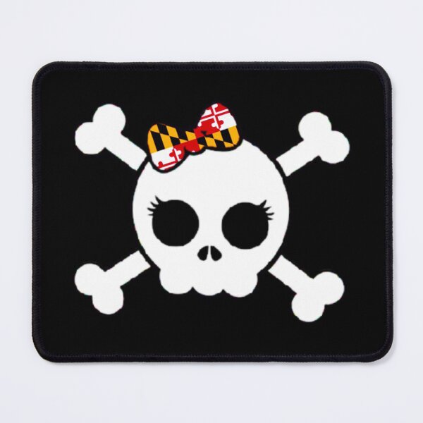 Item preview, Maryland Pirate Scull And Crossbones For Girls  designed and sold by Mark Jesus-Allen.