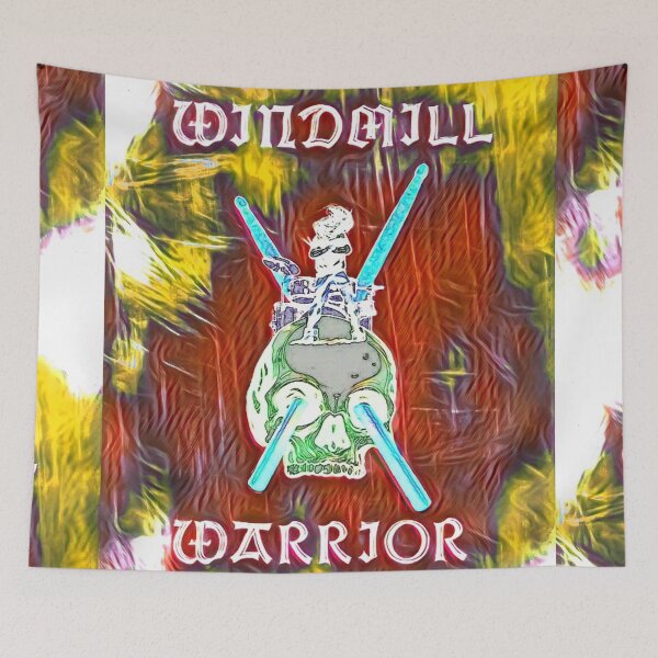 Item preview, Windmill Warrior Red designed and sold by RebelShadow.