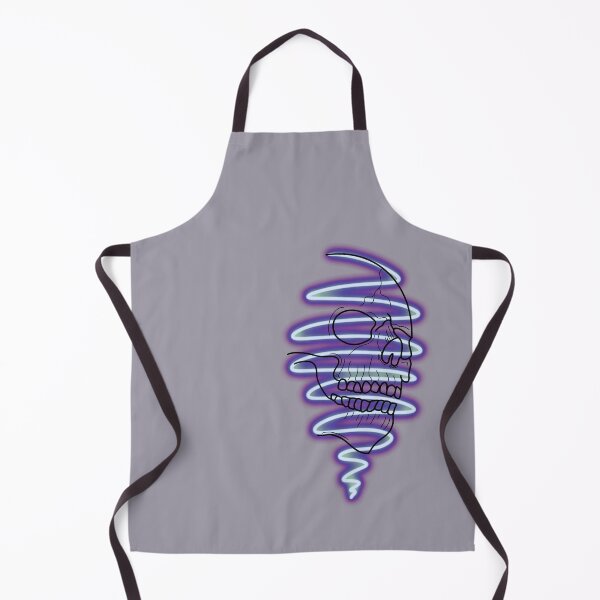 Item preview, Purple neon skull designed and sold by BV-creas.