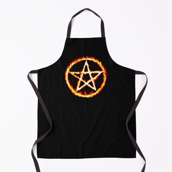Item preview, A Burning Pentacle/Pentagram designed and sold by Mark Jesus-Allen.