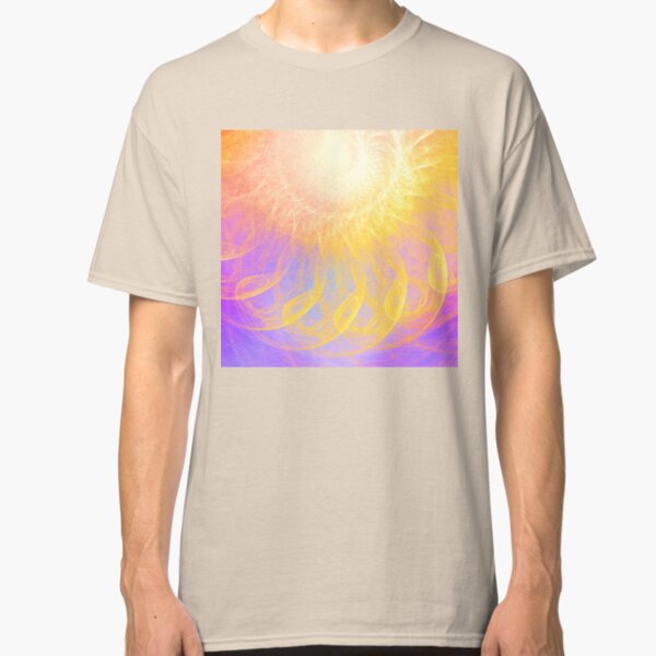 Sunny #Fractal Art Classic T-Shirt