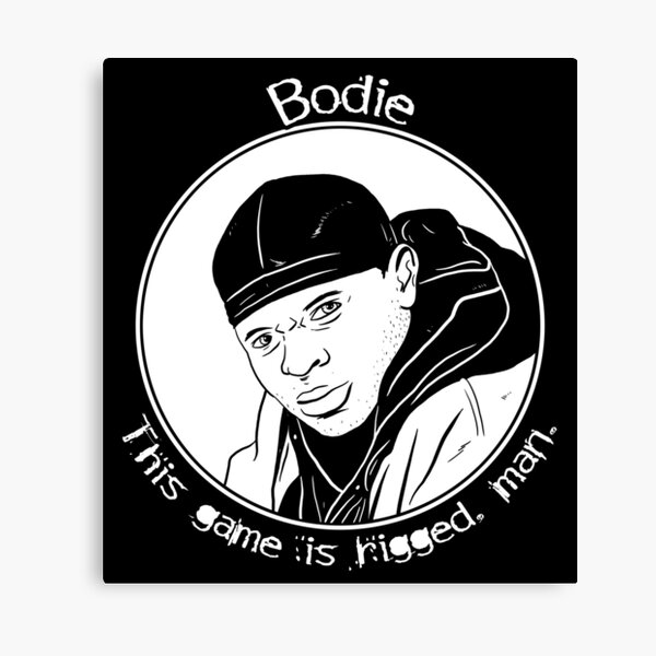 Bodie - The Wire Canvas Print
