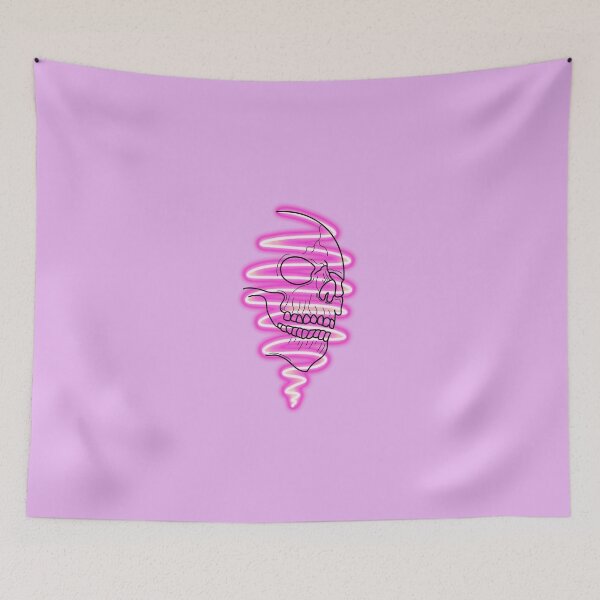 Item preview, Pink neon skull designed and sold by BV-creas.