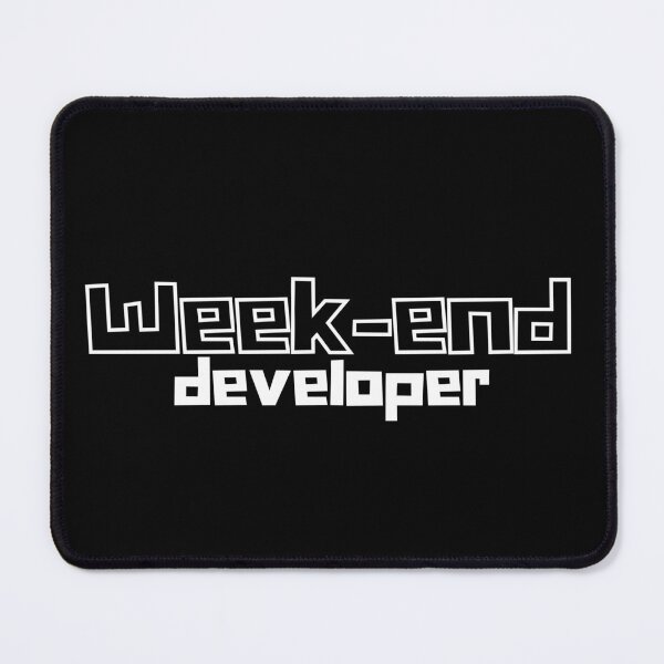 Item preview, Week-end developer funny pun for every programmer and data scientist - Funny designed and sold by Programmer's  Life and Humor.