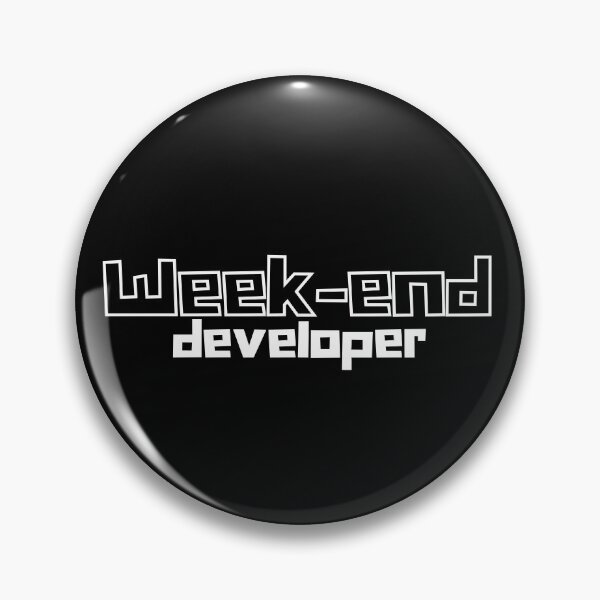 Item preview, Week-end developer funny pun for every programmer and data scientist - Funny designed and sold by Programmer's  Life and Humor.