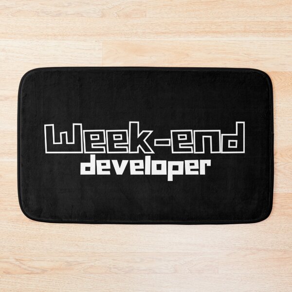 Item preview, Week-end developer funny pun for every programmer and data scientist - Funny designed and sold by Programmer's  Life and Humor.