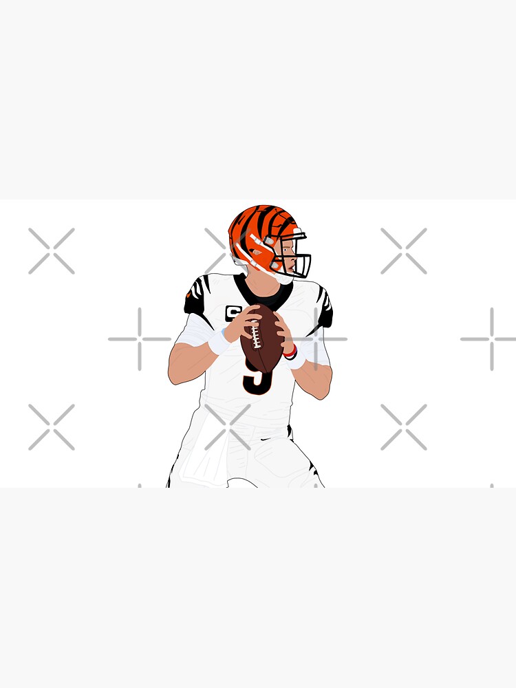 Joe Burrow Bengals White Active T-Shirt for Sale by ryanclark12