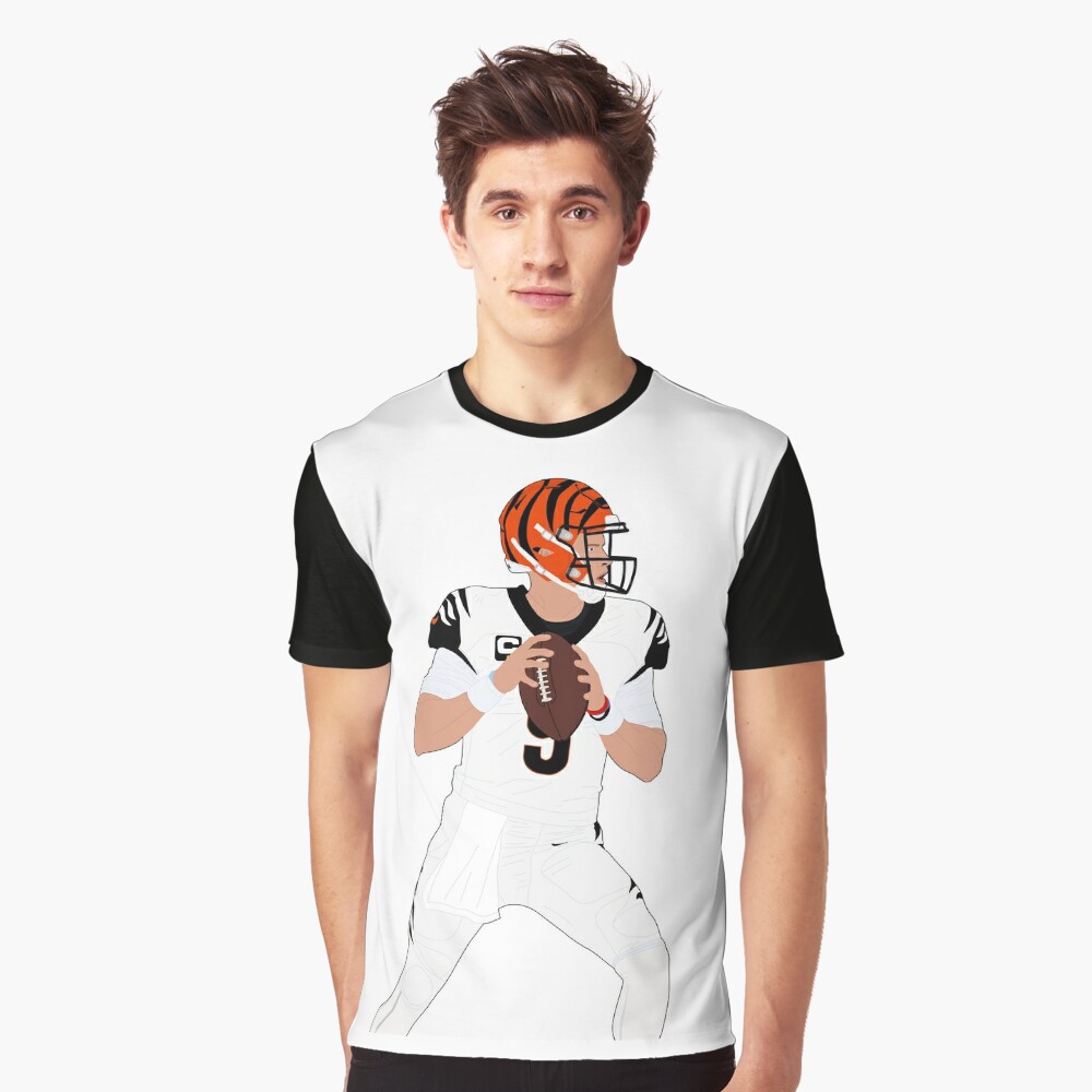 Joe Burrow Bengals White Classic T-Shirt for Sale by ryanclark12