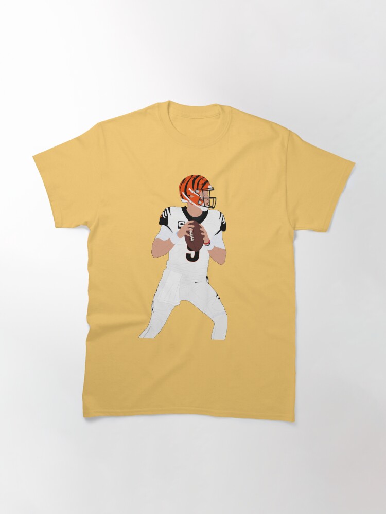 Joe Burrow Bengals White Classic T-Shirt T-shirt for Sale by SophieSees, Redbubble