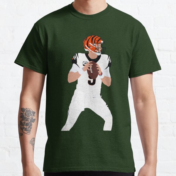 Joe Burrow Bengals White Active T-Shirt for Sale by ryanclark12