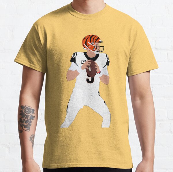 Joe Burrow Bengals White Classic T-Shirt for Sale by ryanclark12