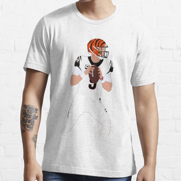 Joe Burrow Bengals White Active T-Shirt for Sale by ryanclark12