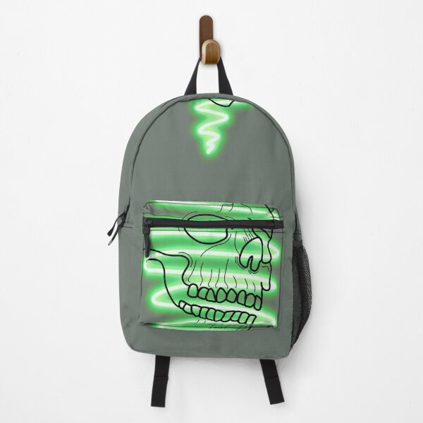 Item preview, Green neon skull designed and sold by BV-creas.