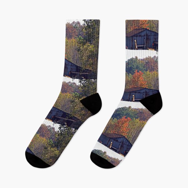 Item preview, Autumn Season Photograph Country Old Barn in Fall designed and sold by tamdevo1.