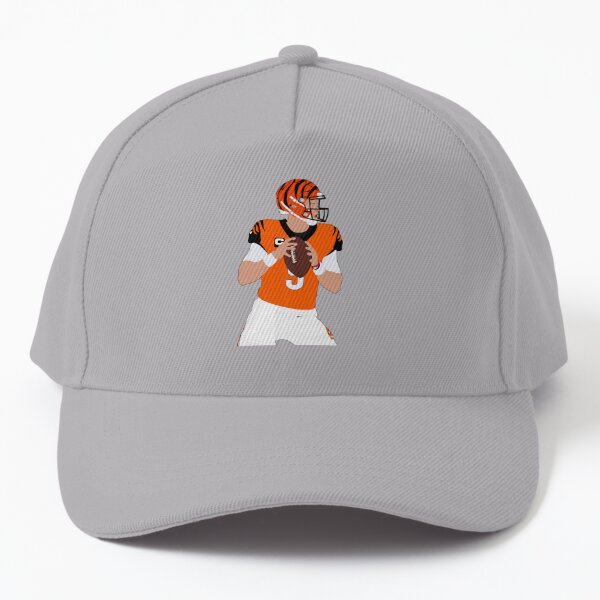 Joe Burrow Bengals White Cap for Sale by ryanclark12