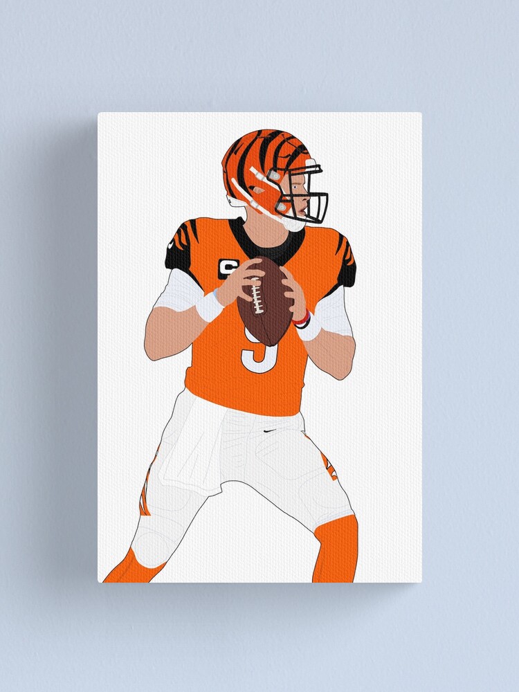 Joe Burrow, White Bengal Uniform.  Bengals cheerleaders, Bengals football,  Joe burrow