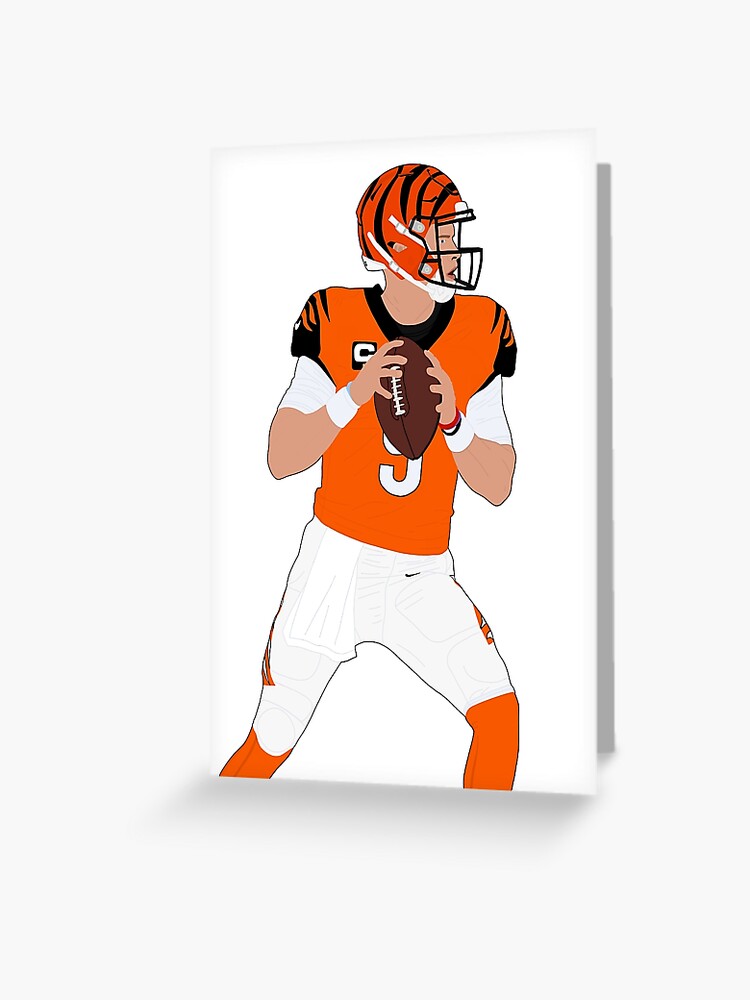 Joe Burrow Birthday Card Cincinnati Bengals Birthday Card 