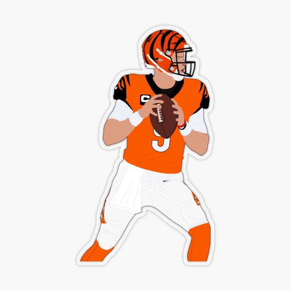 Joe Burrow Bengals White Classic T-Shirt for Sale by ryanclark12