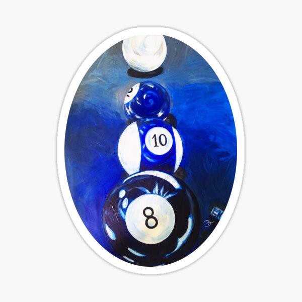 Cue Ball Sticker