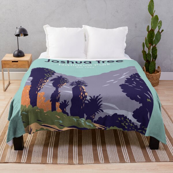 Item preview, Joshua Tree National Park Cottonwood Springs Oasis California Vintage designed and sold by KrisSidDesigns.