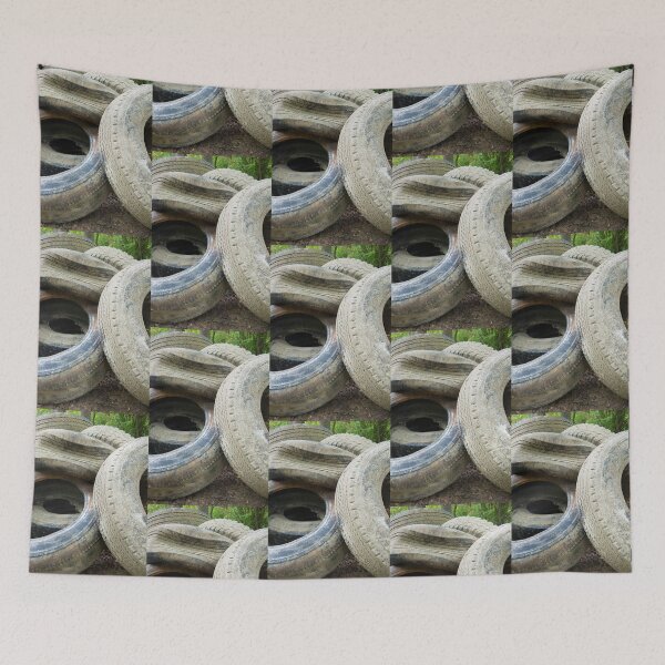 Item preview, More Discarded Tires Pulled from a River designed and sold by Bill Spengler's Photographic Thoughts.