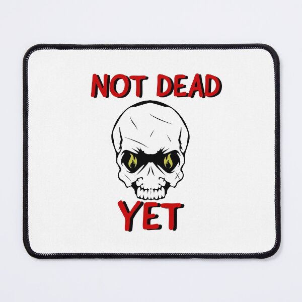 Item preview, Not dead yet skull - Alive designed and sold by GaterStitch.