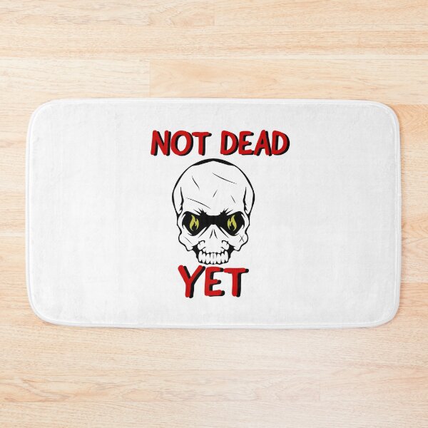 Item preview, Not dead yet skull - Alive  designed and sold by GaterStitch.