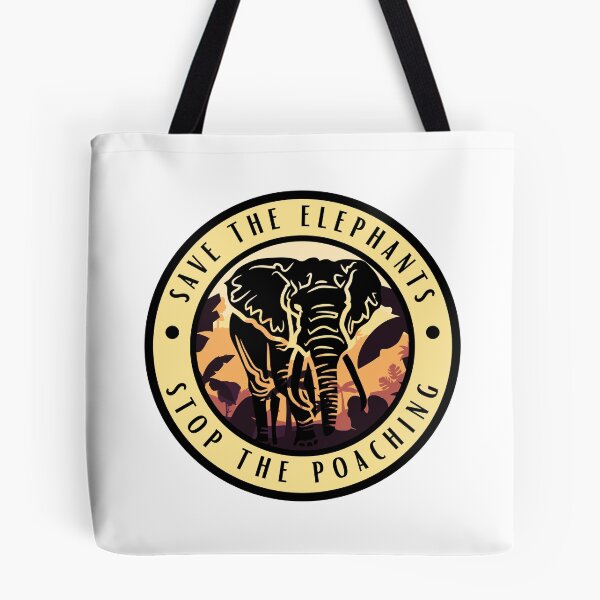 Item preview, Save the Elephants, Stop the Poaching designed and sold by Renatas Traideris.