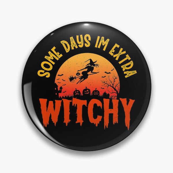 Item preview, Somedays I'm Extra Witchy Funny Personalized Halloween Party designed and sold by ZETTIF ⭐⭐⭐⭐⭐.
