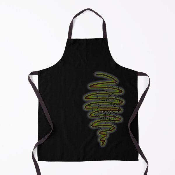 Item preview, Black and green neon skull designed and sold by BV-creas.