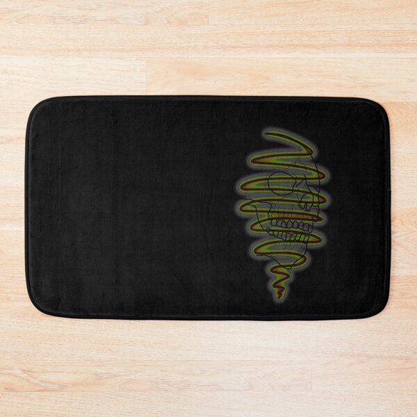 Item preview, Black and green neon skull designed and sold by BV-creas.