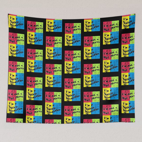 Item preview, I'm not a hot mess, I'm a spicy disaster designed and sold by Manoroma.