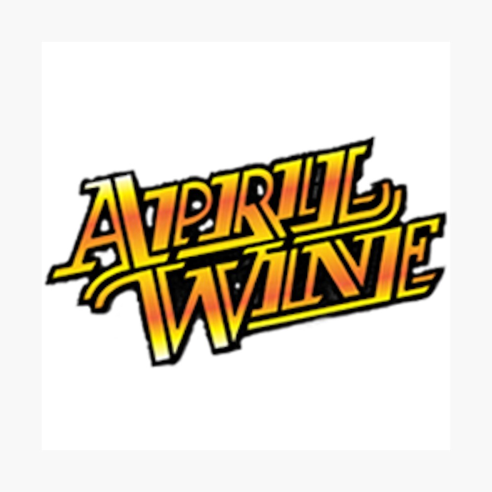 April Wine band rock Graphic Die Cut decal sticker Car Truck Boat Window 7" 