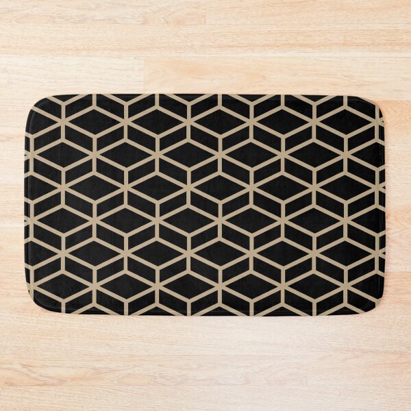 Item preview, Black and Tan Tessellation Line Pattern 8 Pairs HGTV 2022 Trending Color Whole Wheat HGSW2186 - Colour Trends - Hue - Shade designed and sold by ColorOfTheYears.