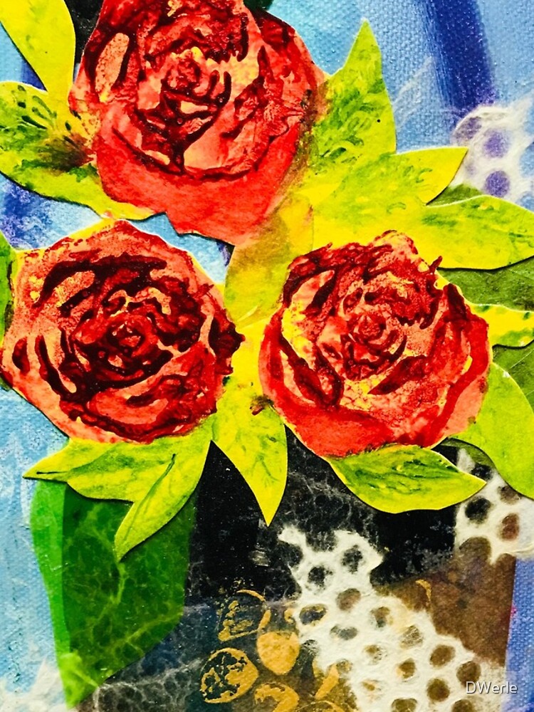 Thumbnail 4 of 4, iPhone Case, Three Roses designed and sold by DWerle.