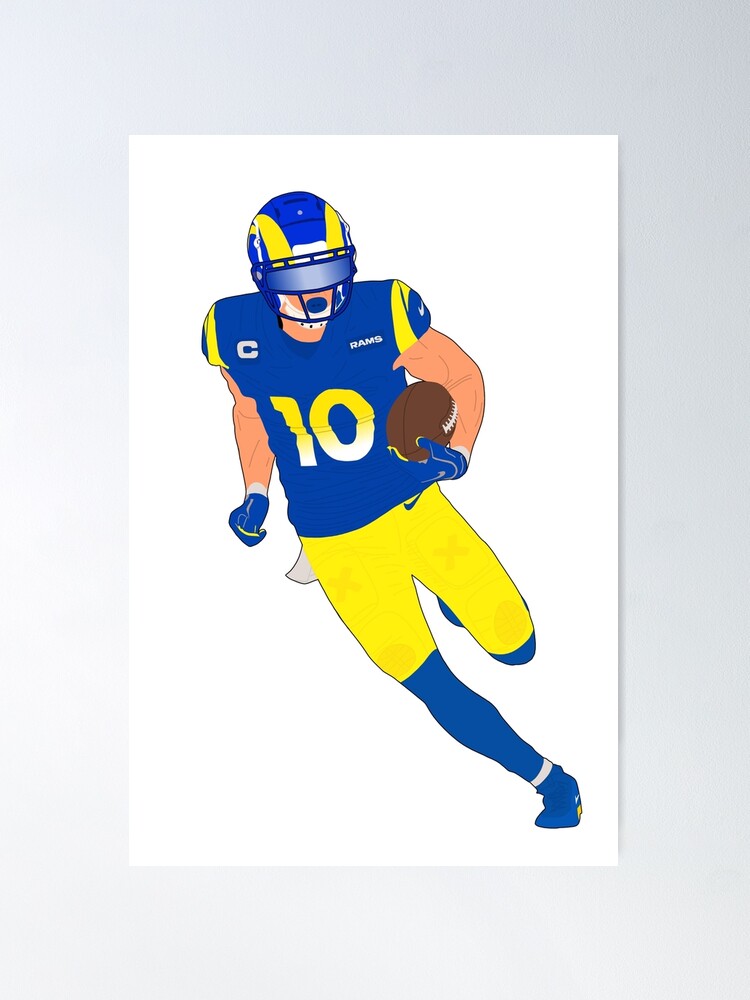 Cooper Kupp Poster Los Angeles Rams NFL Hand Made Posters 