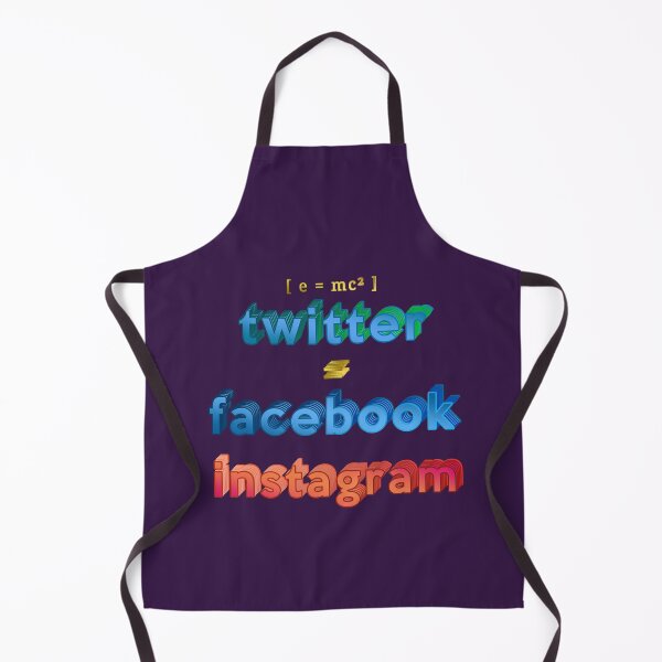 Item preview, E=MC² - Twitter = Facebook n' Instagram designed and sold by VkScript.