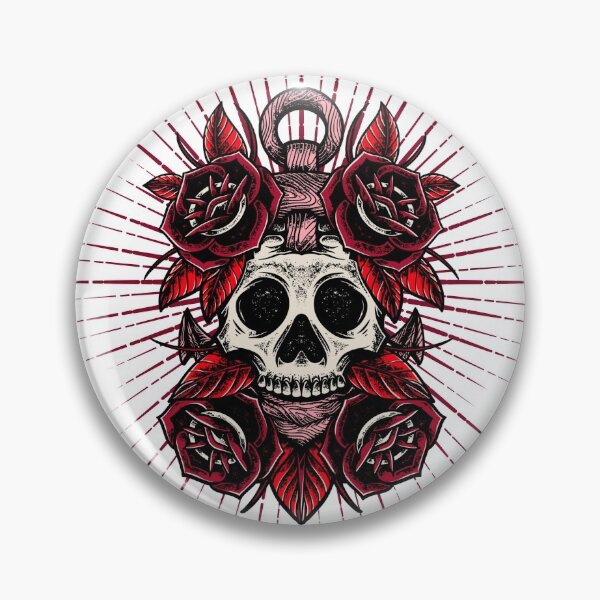Item preview, skull with floral designed and sold by Artezia.
