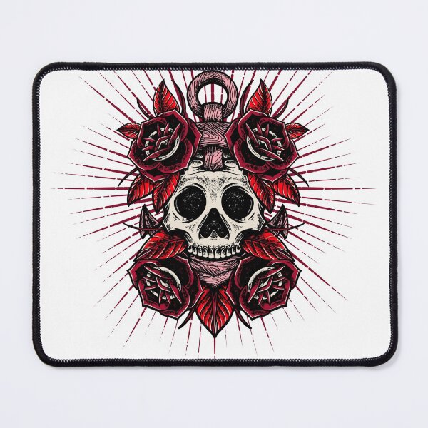 Item preview, skull with floral designed and sold by Artezia.