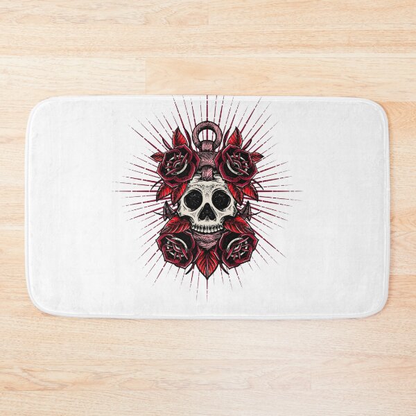 Item preview, skull with floral designed and sold by Artezia.
