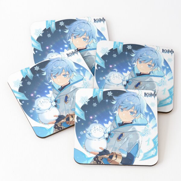 Item preview, Genshin Impact - Chongyun Official Birthday Artwork 2021 designed and sold by Krimsy.