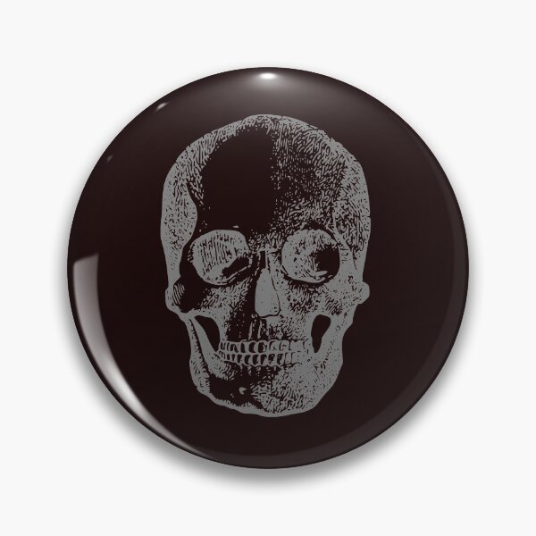 Item preview, Grey Skull Icon designed and sold by CassieTran.