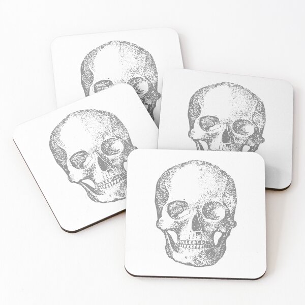 Item preview, Grey Skull Icon designed and sold by CassieTran.