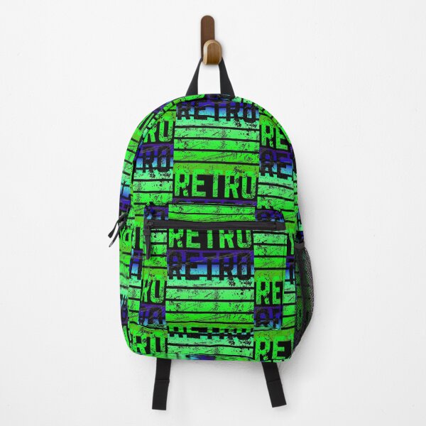 Item preview, Retro Rainbow Blue and Green Distressed designed and sold by 133DandC.
