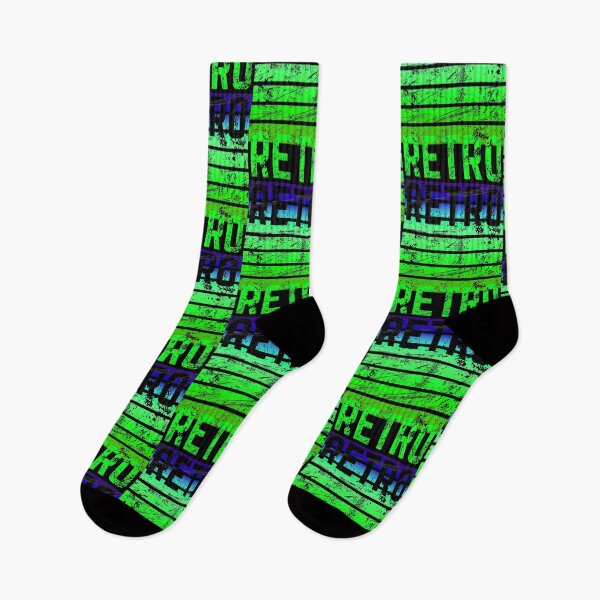Item preview, Retro Rainbow Blue and Green Distressed designed and sold by 133DandC.