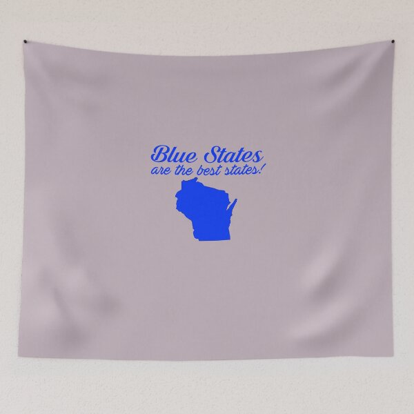 Item preview, Blue Best Wisconsin State Democrat Election 2016 T-Shirt designed and sold by AlwaysAwesome.
