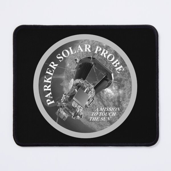 Item preview, The Parker Solar Probe mission official insignia - black and white designed and sold by trendistudio.