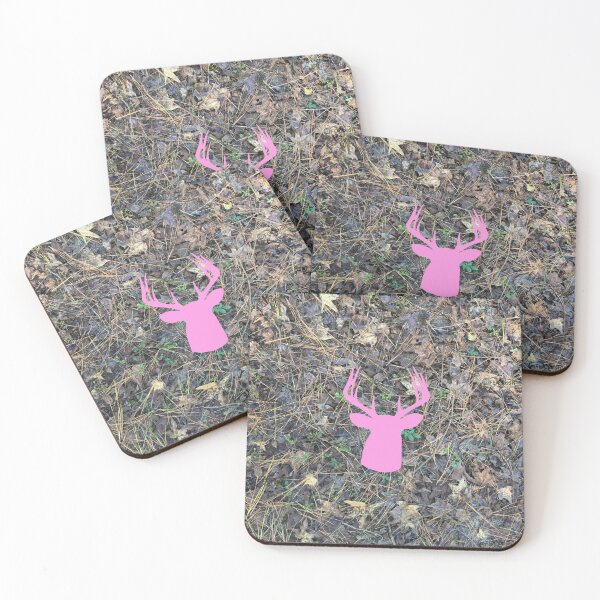 Artikelvorschau, Hot Pink Buck Deer und Tarnungs-Jagddesign entworfen und verkauft von LifeCrush.